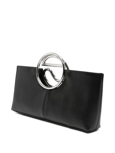Coperni Black Leather Bag In Black