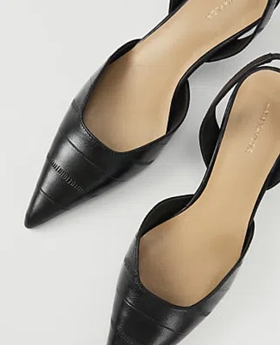 Ann Taylor Slingback Pump In Black