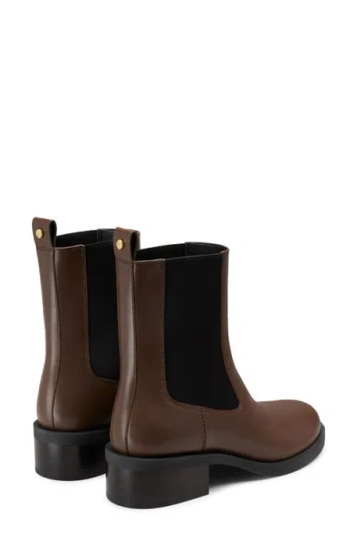 Stuart Weitzman Sully Chelsea Boot In Brown