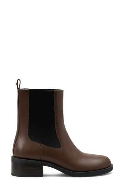 Stuart Weitzman Sully Chelsea Boot In Brown