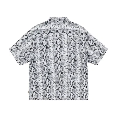 Stussy Python Ss Shirt 'grey' In Gray
