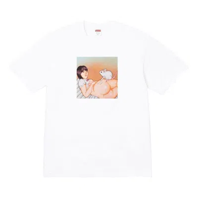Supreme Mouse T-shirt In White