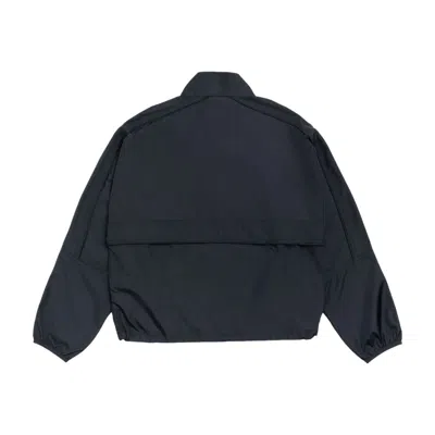 Stussy Lightweight Pullover Jacket In Black
