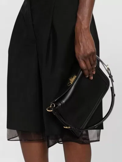 Lanvin Compagnon Small Asymmetrical Bag With A Python Finish