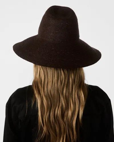 Janessa Leone Colette Hat In Chocolate