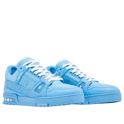 Louis Vuitton Trainer 'embossed Monogram Blue'