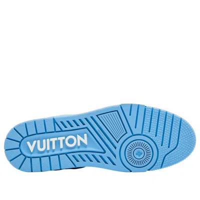 Louis Vuitton Trainer 'embossed Monogram Blue'