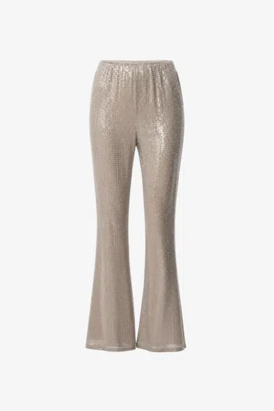 Toccin Gemma Sequin Pull On Pants In Black