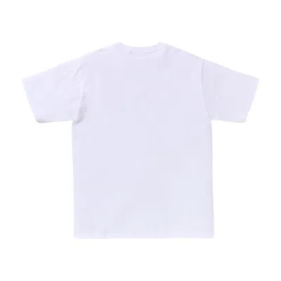 A Bathing Ape 카무플라주 프린트 티셔츠 In White