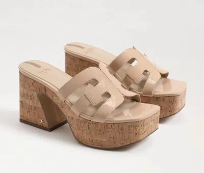 Sam Edelman Women's Dev Platform Sandal In Beige Blush In Neutral