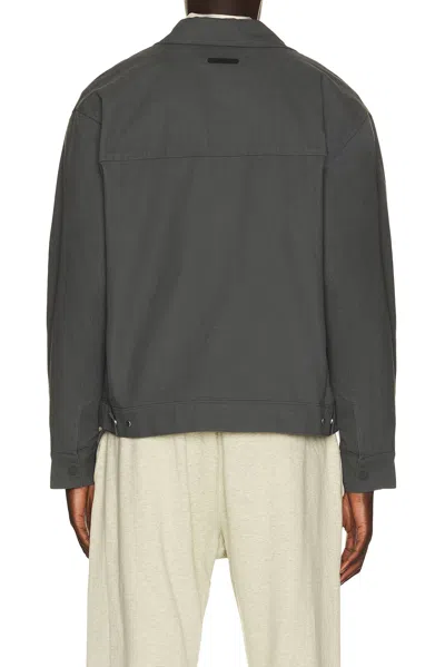 Essentials Work Jacket In Gray