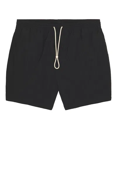 Essentials Drawstring Swim Trunks In Multi