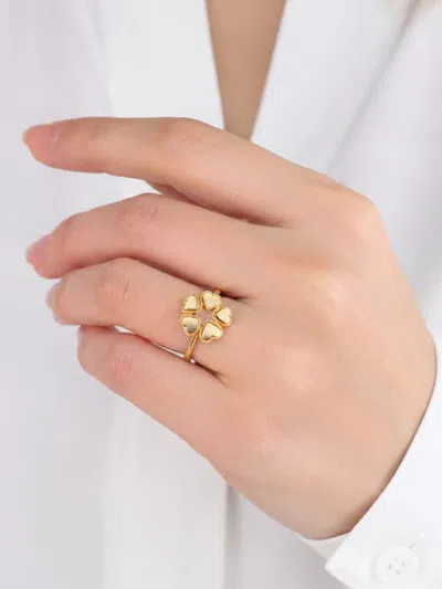 Devata Heart Ring In Gold