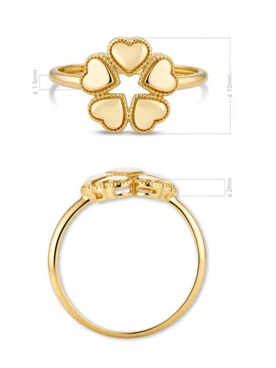 Devata Heart Ring In Gold