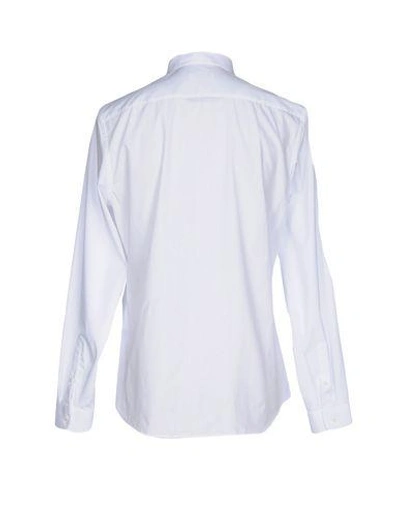 Shop Prada Solid Color Shirt In White