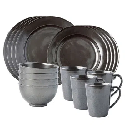 Juliska Pewter Stoneware 16-piece Dinnerware Set
