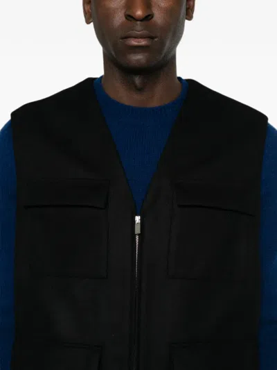 Barena Venezia Vico Multi-pocket Gilet In Red
