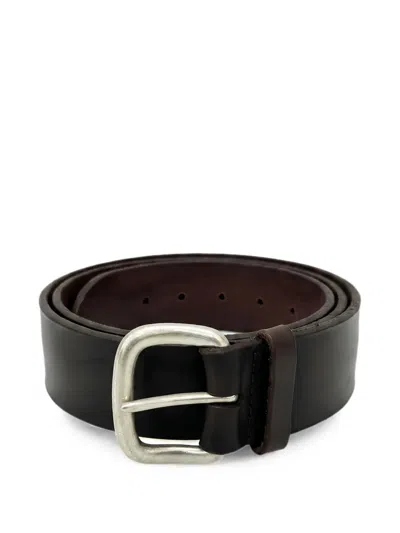 Orciani Buckle Belt In Black