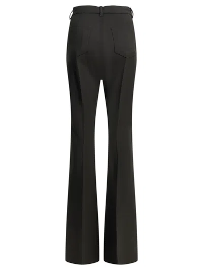 Rick Owens 'bolan' Flared Jeans In Black