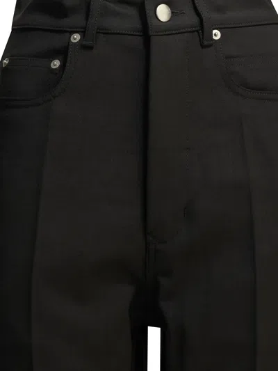Rick Owens 'bolan' Flared Jeans In Black