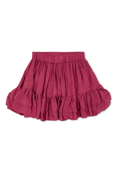 Chloé Flared Skirt In Multi