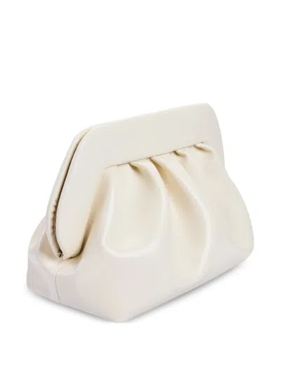 MEDIUM BIOS VEGAN DRAPED CLUTCH BAG