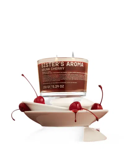 Sister’s Aroma Drunk Cherry Candle In Multi