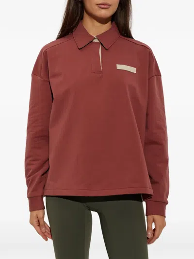 Rethinkit Studios Logo-patch Polo Shirt In Brown