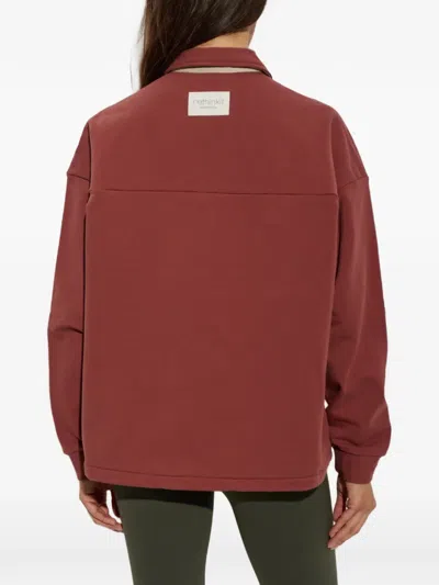Rethinkit Studios Logo-patch Polo Shirt In Brown