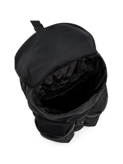 Ferragamo Canvas Backpack In 블랙