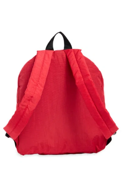 Baggu Medium Nylon Backpack In Candy Apple