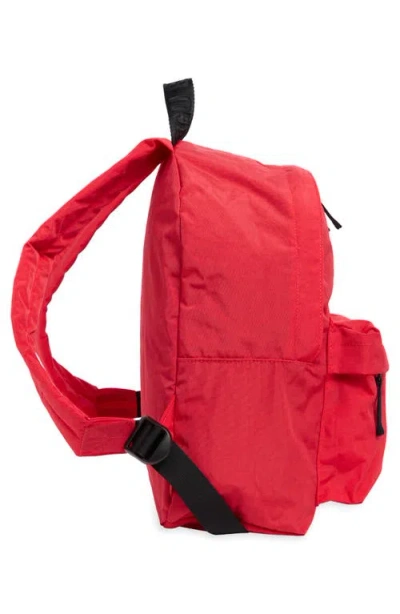 Baggu Medium Nylon Backpack In Candy Apple