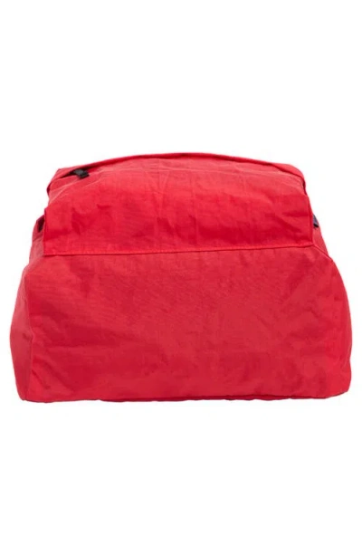 Baggu Medium Nylon Backpack In Candy Apple