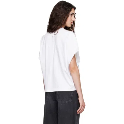 Agolde White Souline T-shirt In White