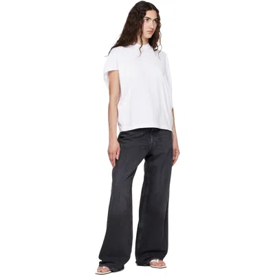 Agolde White Souline T-shirt In White