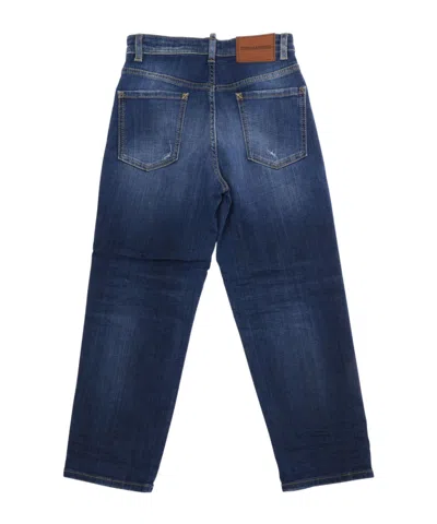 Dsquared2 Athletic Jeans In Blue