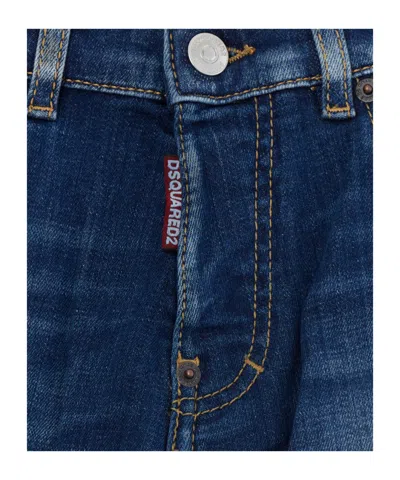Dsquared2 Athletic Jeans In Blue