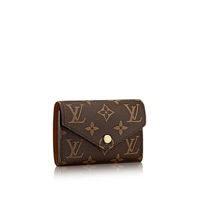 Louis Vuitton Victorine Wallet In Brown