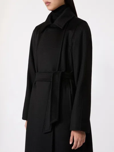 Max Mara Manuela Icon Coat In Black