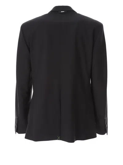 Msgm Blazer - Negro In Black