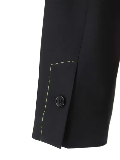 Msgm Blazer - Negro In Black