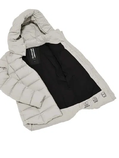 Bomboogie Abrigo Midi - Gris In Gris