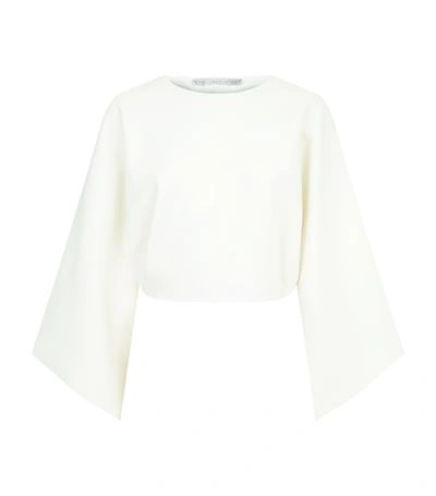 Shop Stella Mccartney Cropped Batwing Sweatshirt