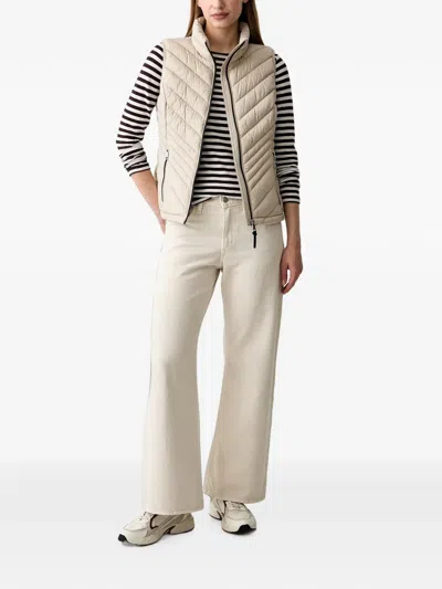Dkny 퀼팅 베스트 In Neutral