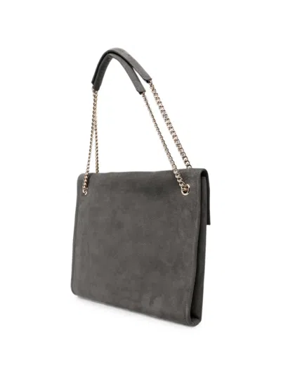 Orciani Medium Venus Nabucco Chain-strap Tote Bag In Gray