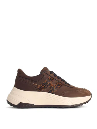 Hogan Sneakers Interactive In Marrón
