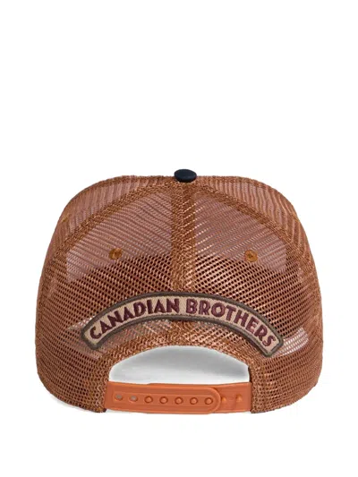 Dsquared2 Embroidered Mesh-panel Baseball Cap In Multi