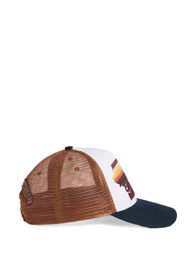 Dsquared2 Embroidered Mesh-panel Baseball Cap In Multi