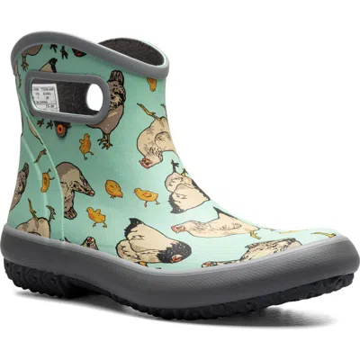 Bogs Patch Waterproof Rain Boot In Green