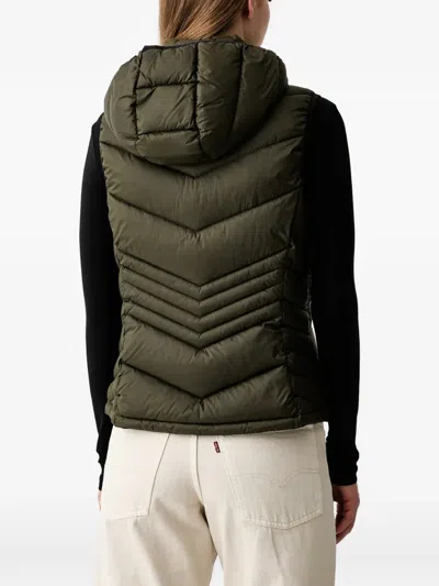 Dkny 퀼팅 후드 베스트 In Multi